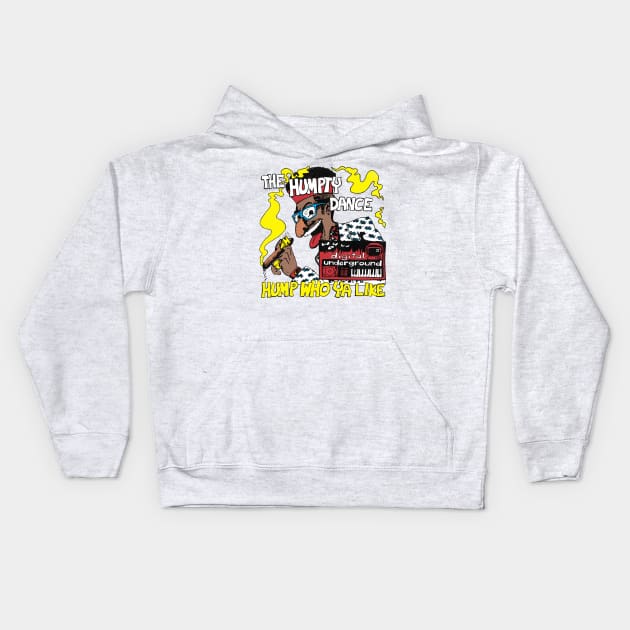 Humpty Hump Kids Hoodie by darklordpug